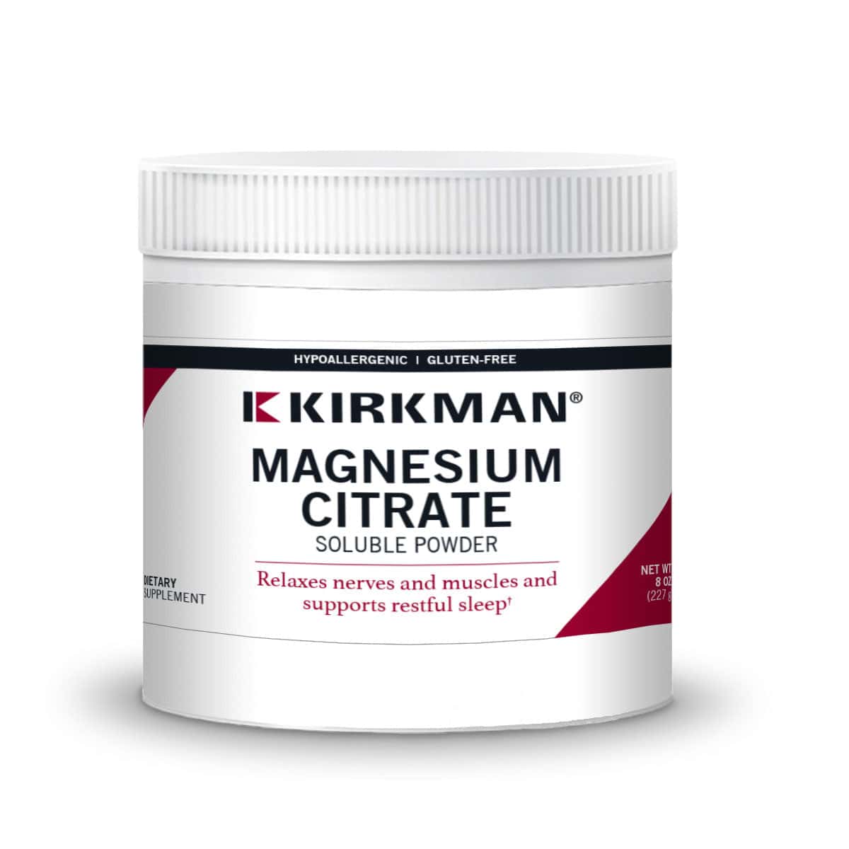 Kirkman Magnesium Citrate Powder (227 gr) - Κιτρικό μαγνήσιο σε σκόνη