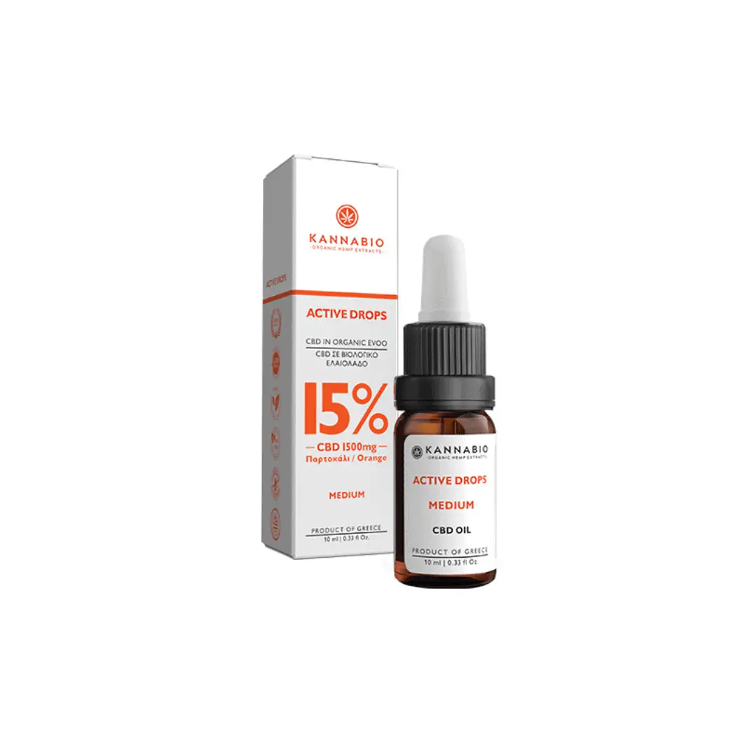 Active Drops CBD 15% Isolate 1500mg -10ml (THC Free)