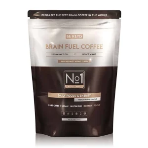 Beketo Στιγμιαίος Καφές Brain Fuel MCT & Lion's Mane Βανίλια (250g)