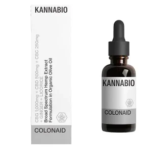 Kannabio COLONAID CBD+CBG+CBC+Προσαρμογόνα βότανα (1,750mg/10ml)