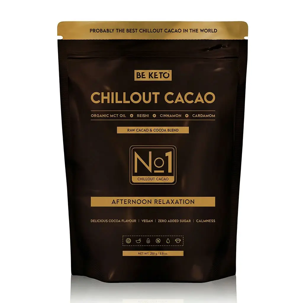 BeKeto Βιολογικό Τελετουργικό Κακάο Chillout (250g)