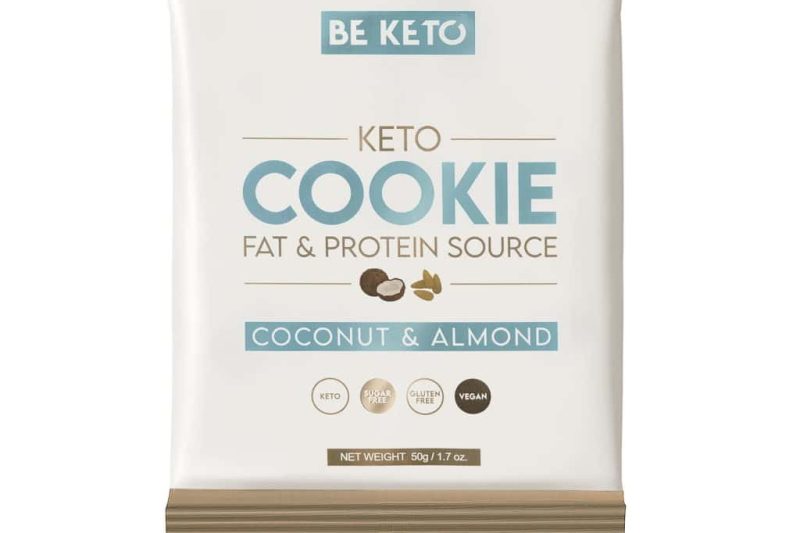 Beketo Keto Cookie Καρύδα & Αμύγδαλο Χωρίς Ζάχαρη (50g)