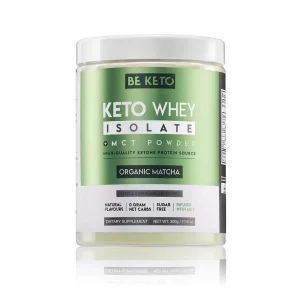 Beketo Κέτο Ρόφημα Πρωτεΐνης Whey με Μάτσα & MCT Beketo (300g)