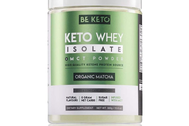Beketo Κέτο Ρόφημα Πρωτεΐνης Whey με Μάτσα & MCT Beketo (300g)
