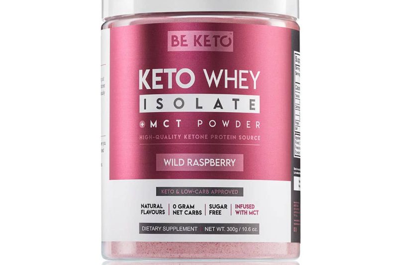 Beketo Κέτο Ρόφημα Πρωτεΐνης Whey Σμέουρο MCT (300g)