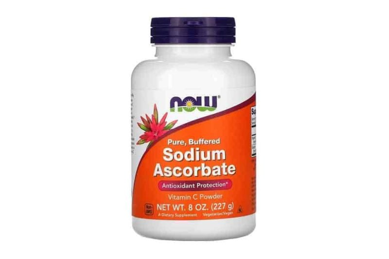 NOW Buffered Sodium Ascorbate Vitamin C (227 gr) - Ασκορβικό νάτριο