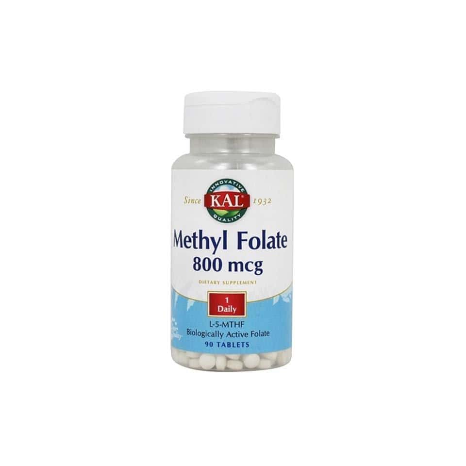 KAL Methyl Folate 800mcg (90 mini tablets) – Ενεργό Φολικό Οξύ