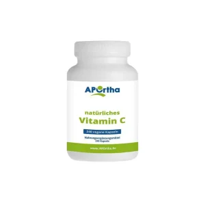 Aportha Natural Vitamin C (240 vcaps) - Φυσική βιταμίνη C