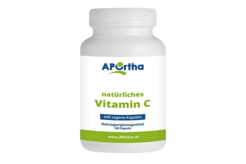 Aportha Natural Vitamin C (240 vcaps) - Φυσική βιταμίνη C