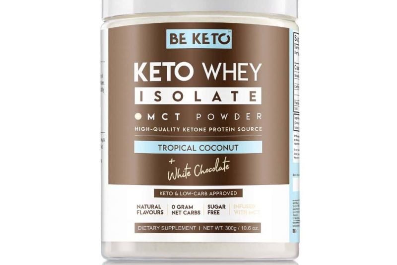Beketo Κέτο Πρωτεΐνη Whey Λευκή Σοκολάτα Καρύδα MCT (300g)