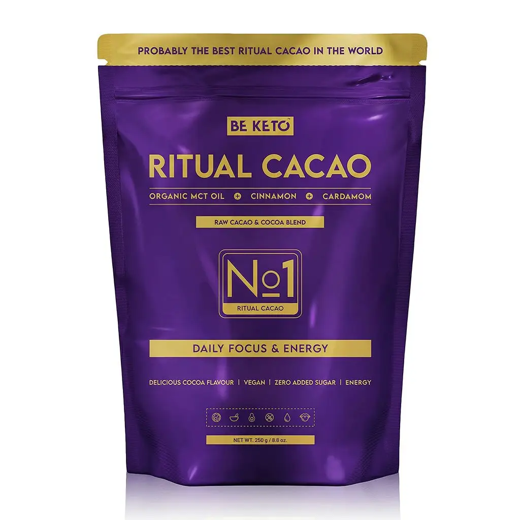 BeKeto Βιολογικό Τελετουργικό Κακάο Ritual (250g)