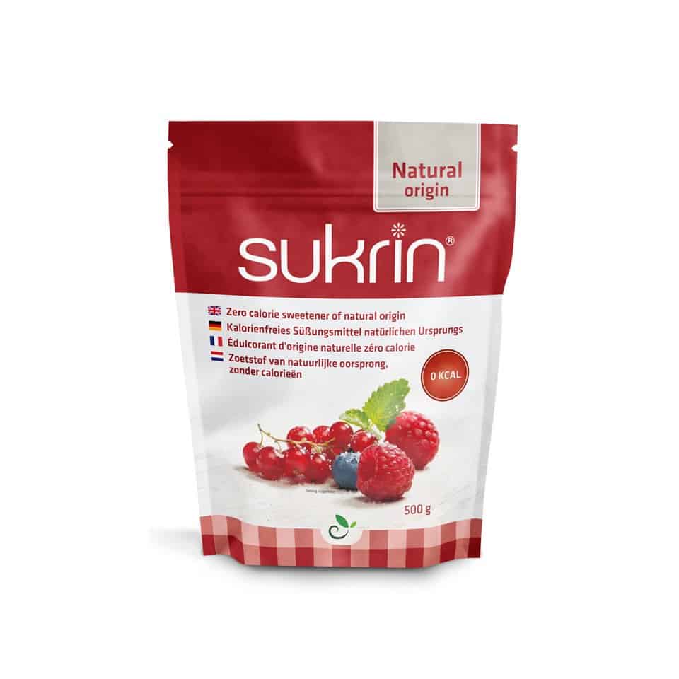 Sukrin Erythritol – Φυσικό Γλυκαντικό Ερυθριτόλη 5gr x 40τμχ