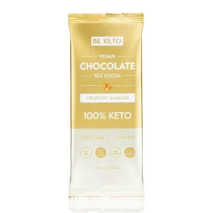 Beketo Vegan Κέτο Σοκολάτα Αμύγδαλο Χωρίς Ζάχαρη MCT (80g)