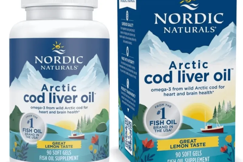 Nordic naturals Arctic Cod Liver Oil 750mg 90 softgels