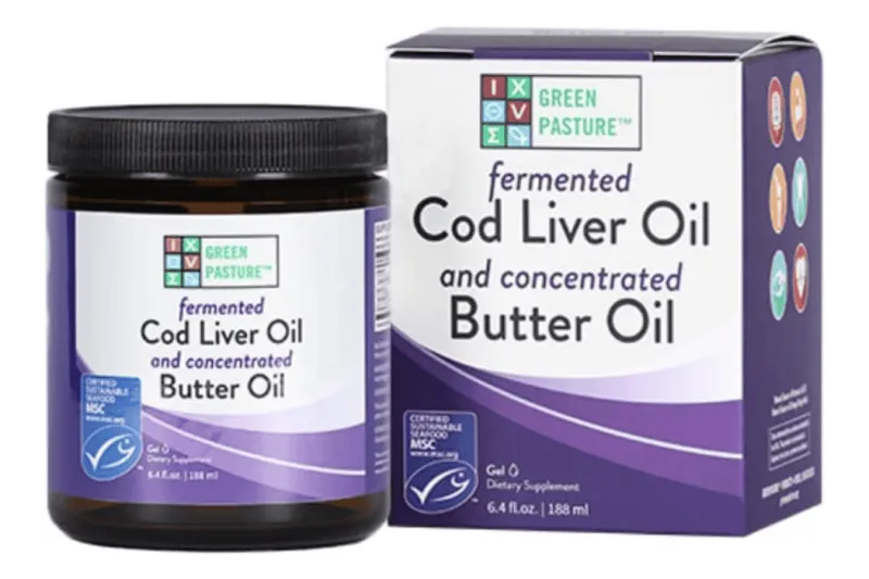 Green Pasture Cod Liver Butter Blend (188 ml)