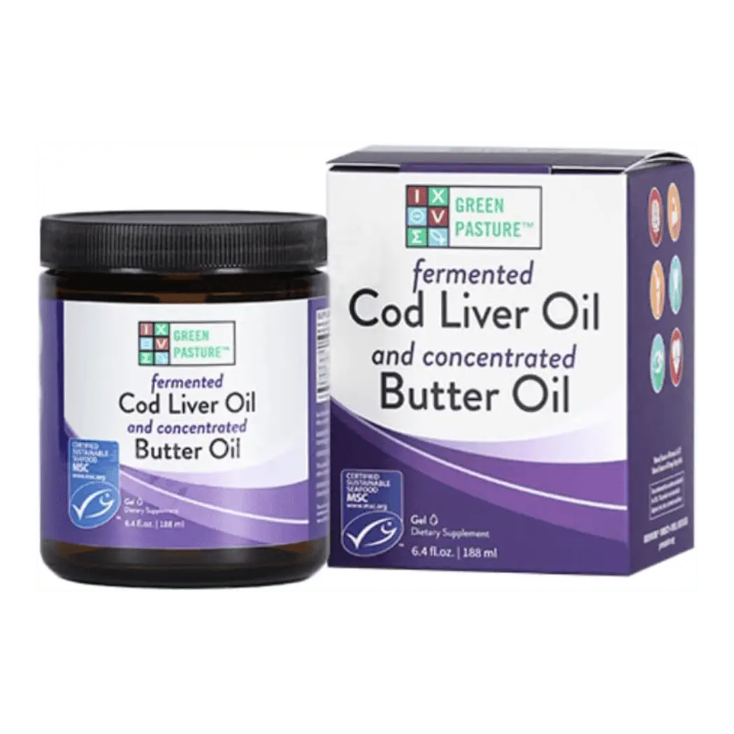 Green Pasture Cod Liver Butter Blend (188 ml)