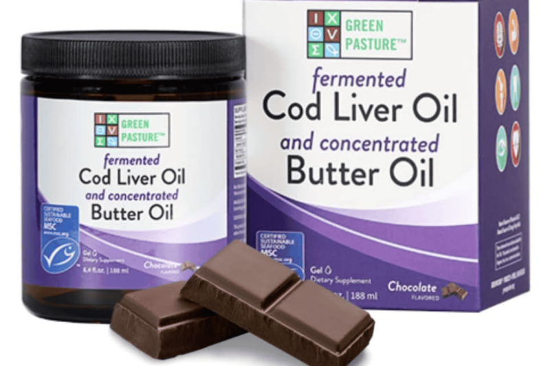 Green Pasture Cod Liver Butter Blend Chocolate (188 ml)