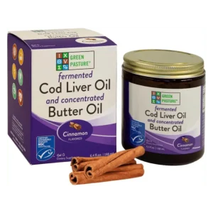 Green Pasture Cod Liver Butter Blend Cinnamon (188 ml)