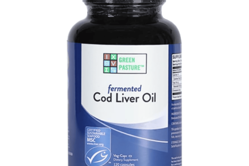 Green Pasture Fermented Cod Liver Oil (120 caps) – Ζυμωμένο Μουρουνέλαιο