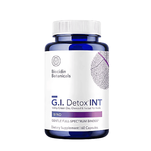 Biocidin G.I. Detox+ (60 vcaps) - Δεσμευτικό τοξινών (Binders)