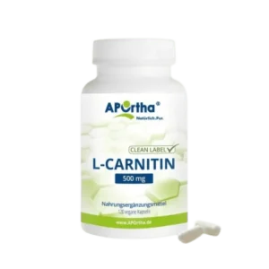 Aportha L-Carnitine 500mg (120 vcaps) - L-καρνιτίνη