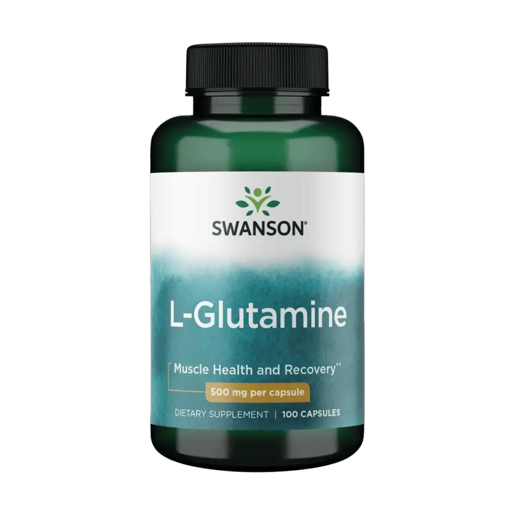 Swanson L-Glutamine 500mg -100caps