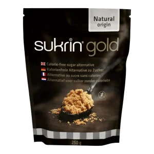 Sukrin Gold – Ερυθριτόλη με γεύση Καστανής Ζάχαρης 250gr