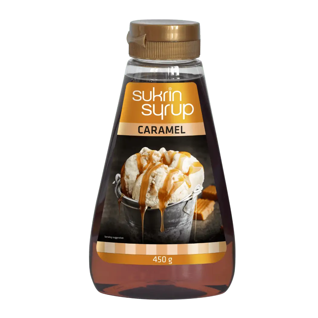 Sukrin Syrup Caramel (450 gr) - Σιρόπι με γεύση καραμέλα