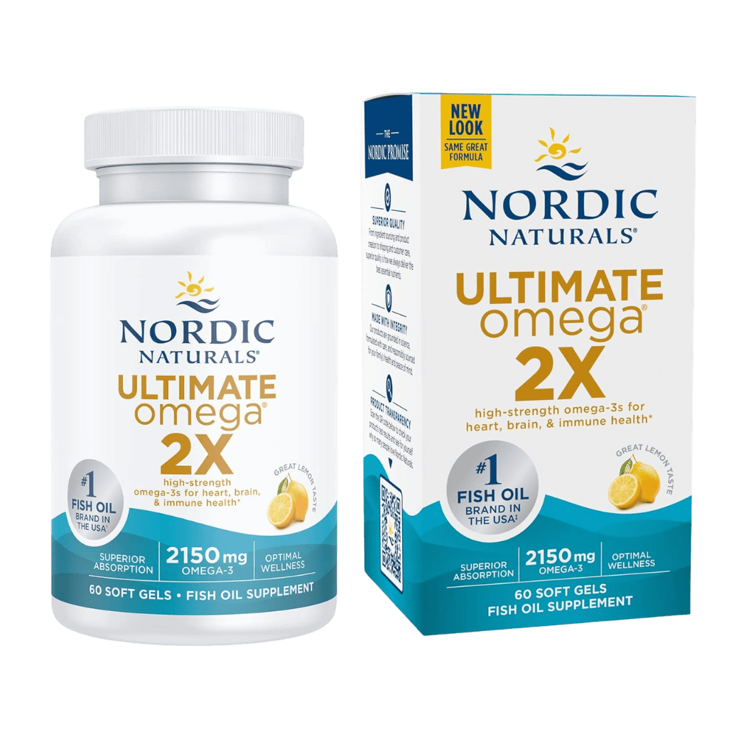 Nordic Naturals Ultimate Omega 3 2X 2150mg Ωμέγα 3 60 softgels