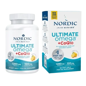 Nordic Naturals Ultimate Omega 3 1280mg +CoQ10 60 softgels