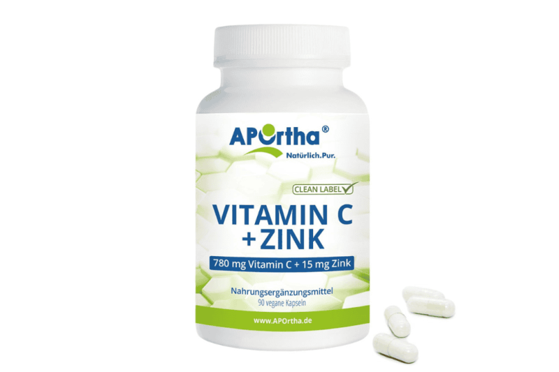 Aportha Vitamin C Plus 780mg & Zinc -90caps